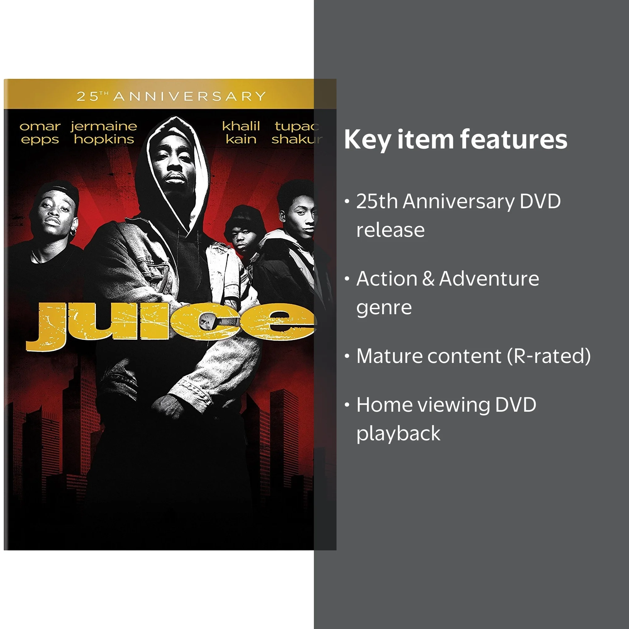 Juice (25th Anniversary) (DVD) - Walmart.com