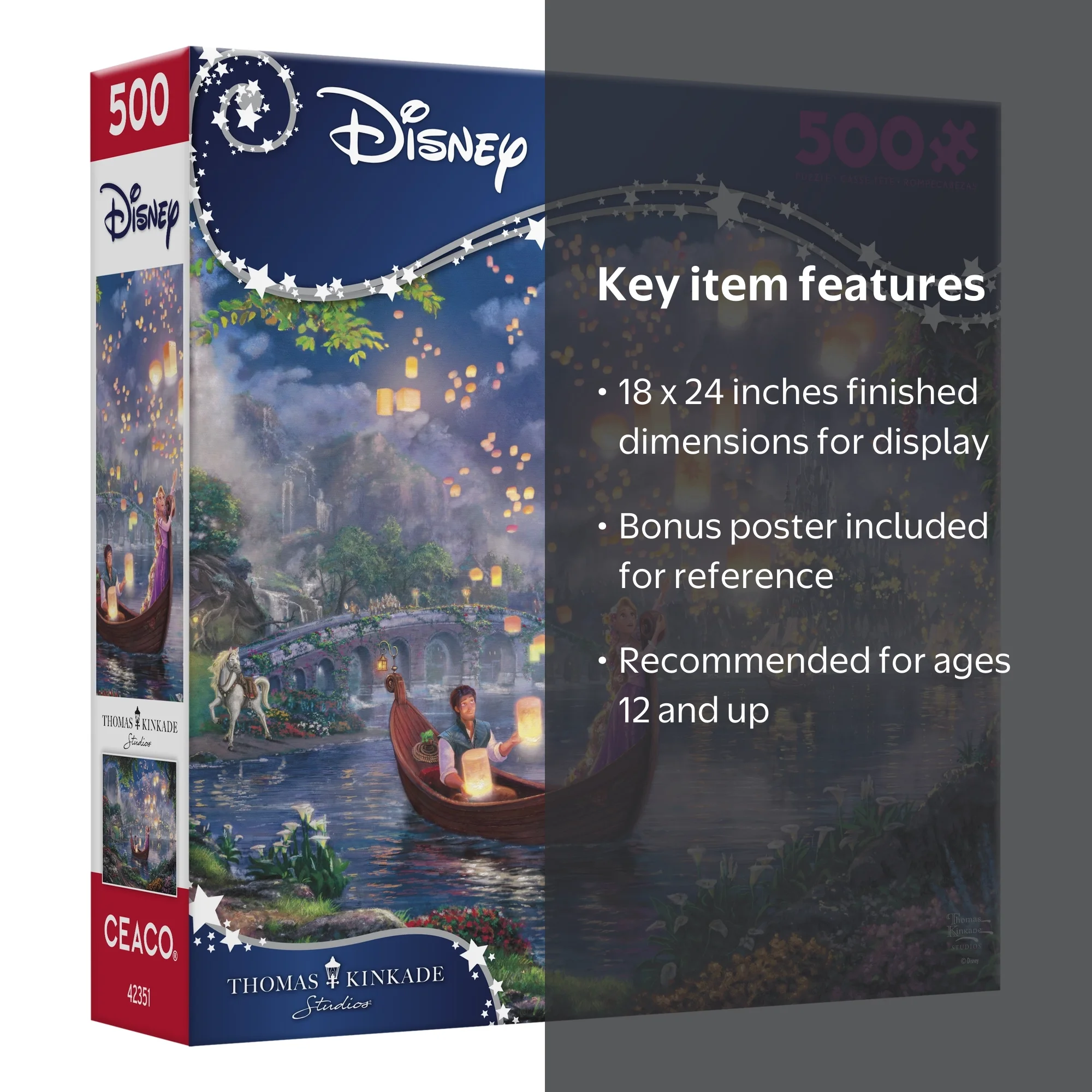 Ceaco Tangled Droplet 500 Piece Jigsaw Puzzle 18 x 24 inches