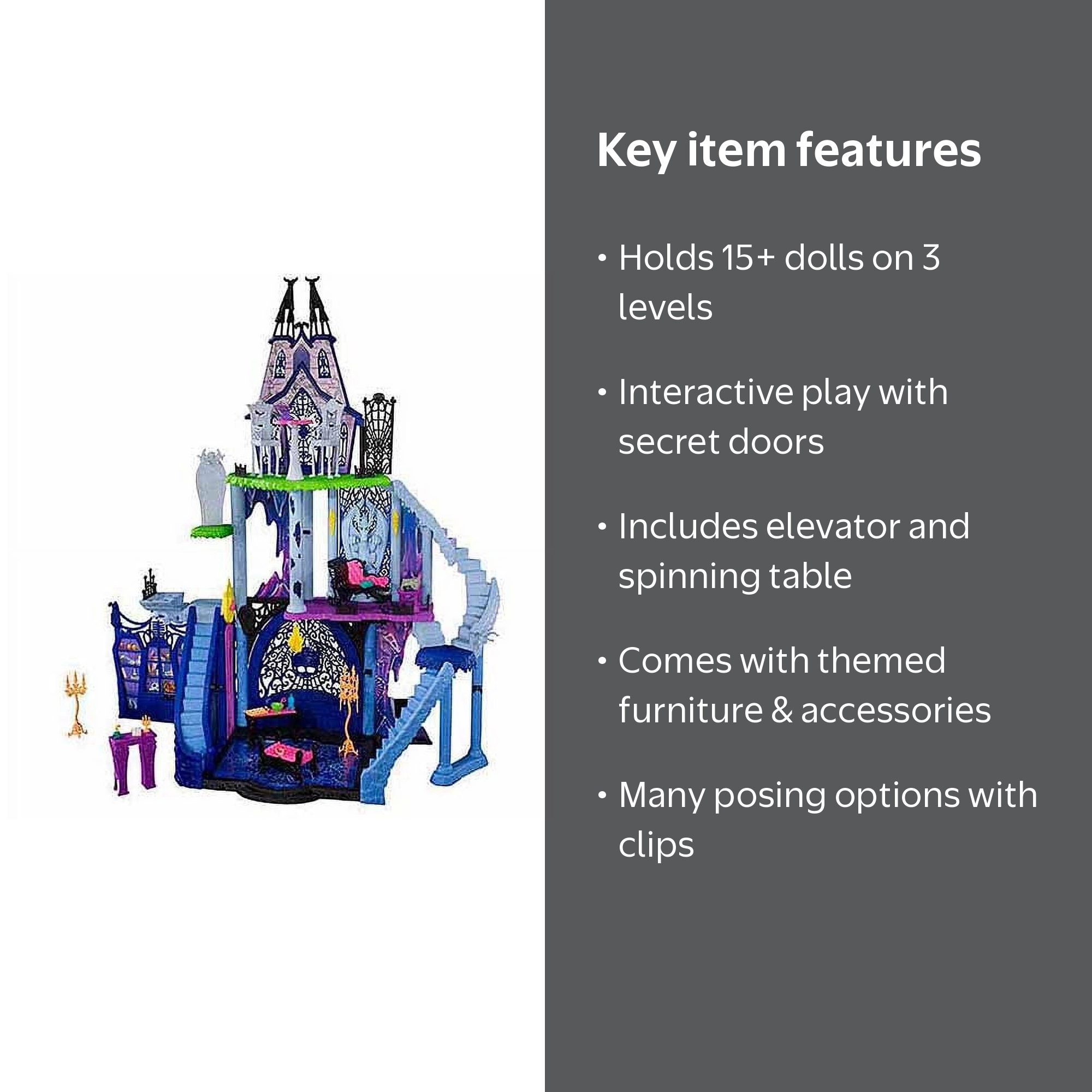 Monster High Freaky Fusion Catacombs Doll Playset - Walmart.com