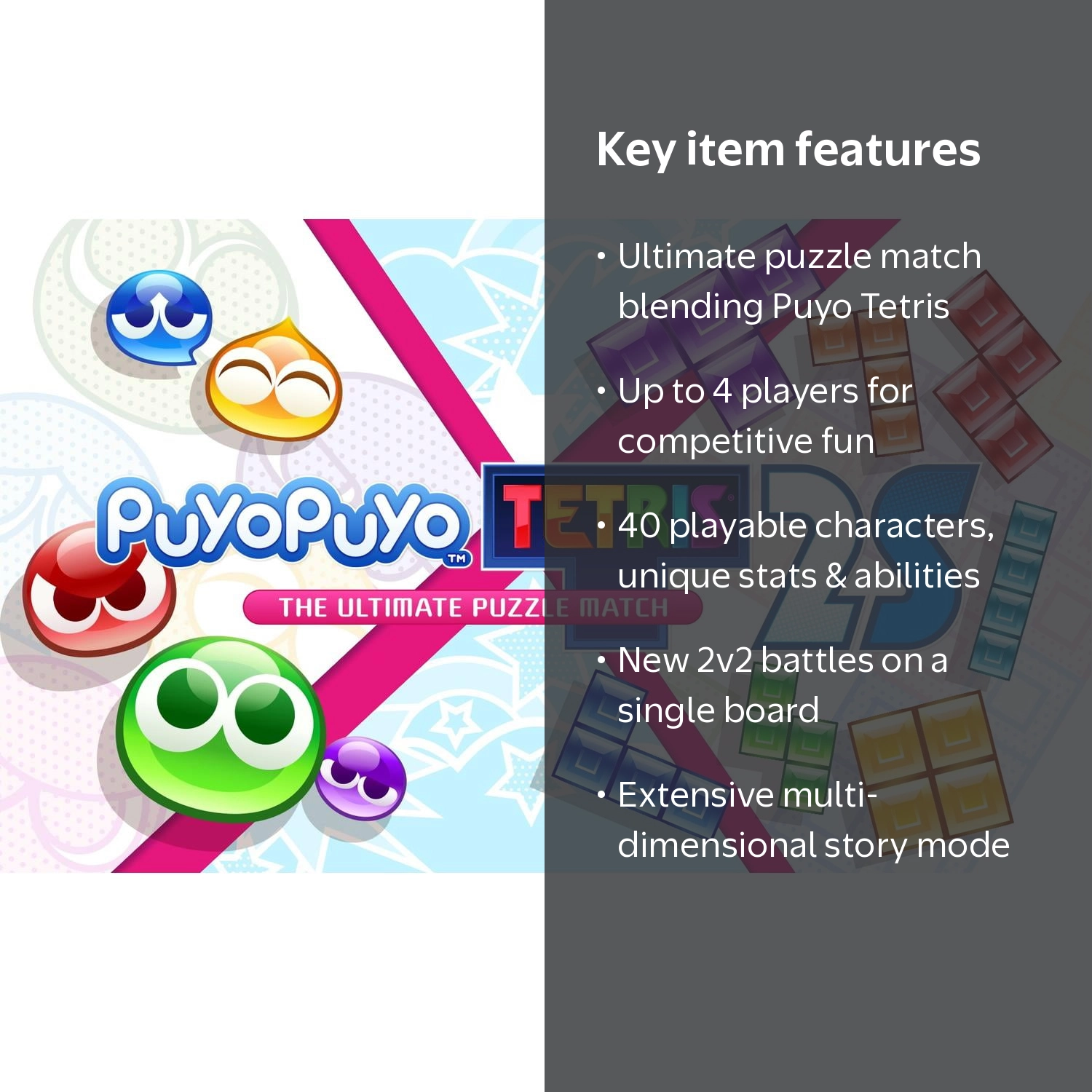 Puyo Puyo Tetris - Nintendo Switch 2 [Digital] - Walmart.com