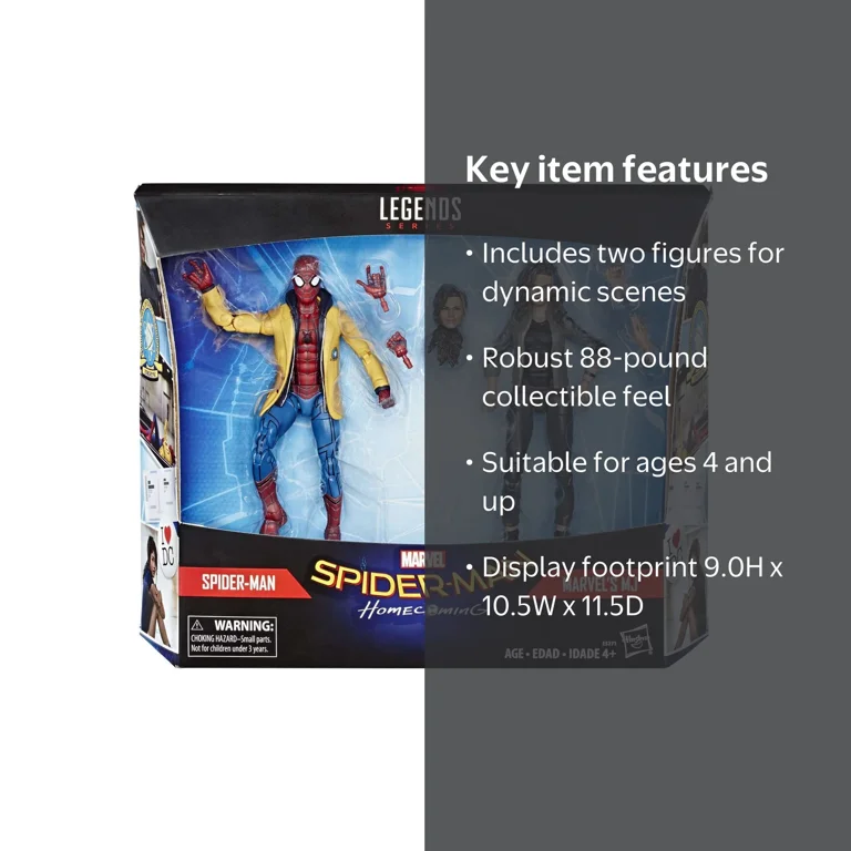 Hasbro Marvel Legends Spider-Man & Marvel's MJ Action Figure Set