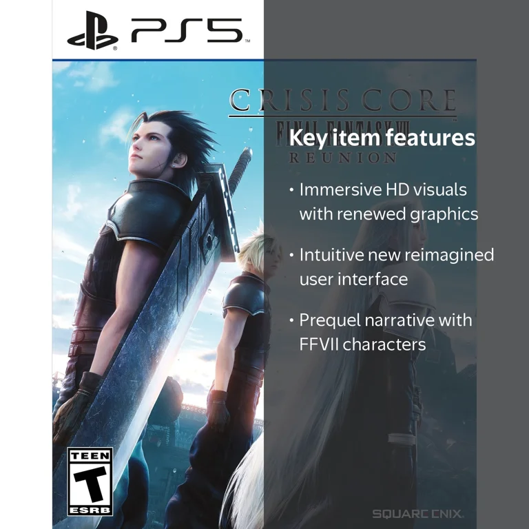 Square Enix, Crisis Core Final Fantasy VII Reunion, PS5 - Walmart.com