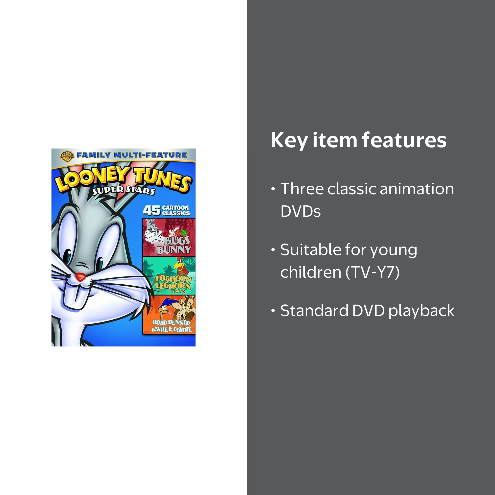 Looney Tunes Super Stars 3-Pack [DVD] - Walmart.com