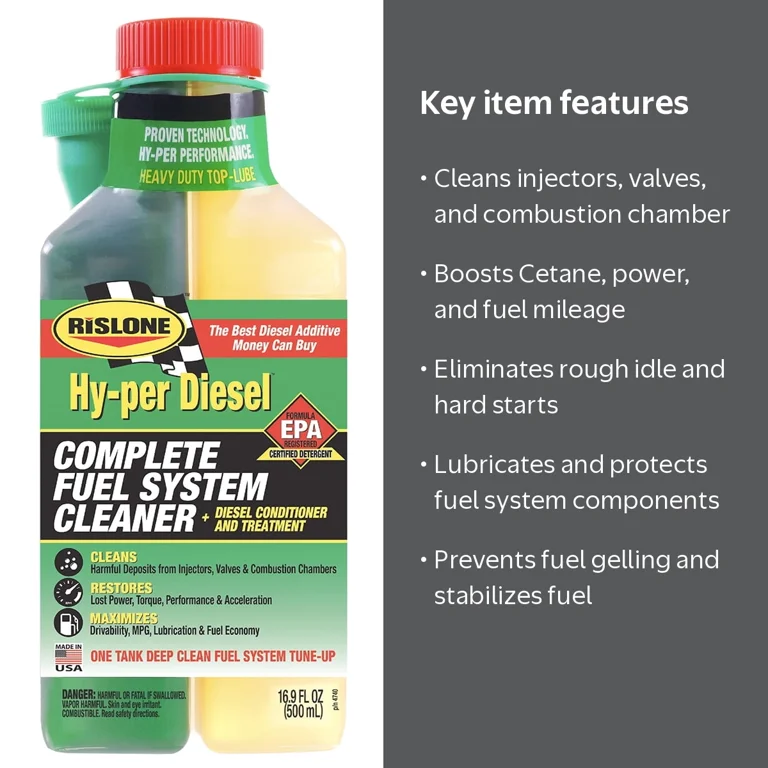 RISLONE Adobeクリーナー　6本 Rislone, Fuel System Cleaner, 16.9 oz, Complete Diesel Additive