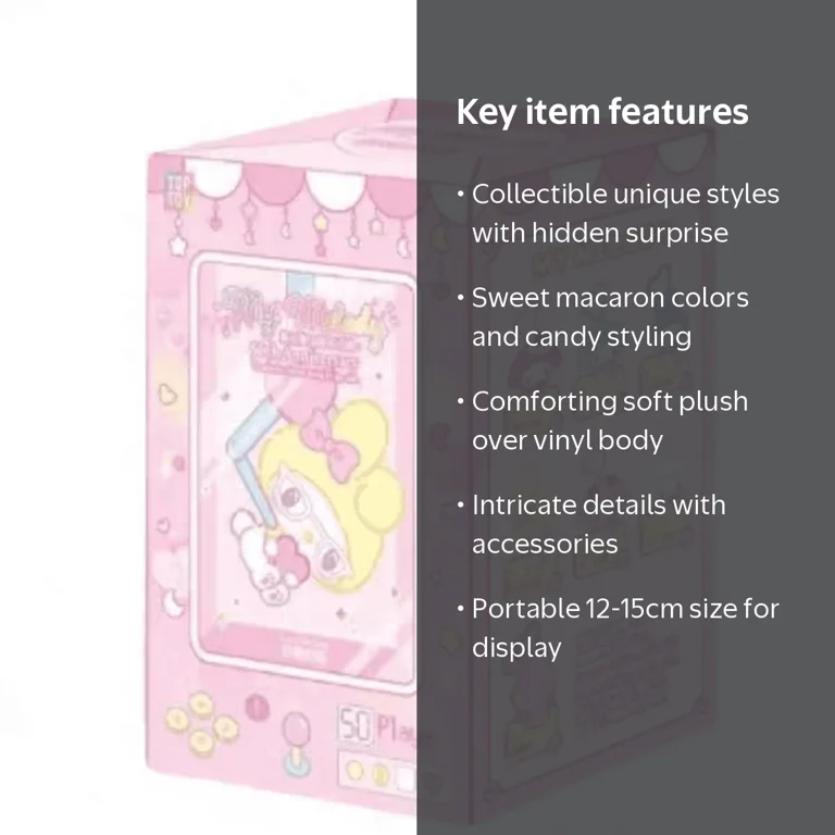 TOPTOY Sanrio My Melody 50th Anniversary Milk Candy Series Plush
