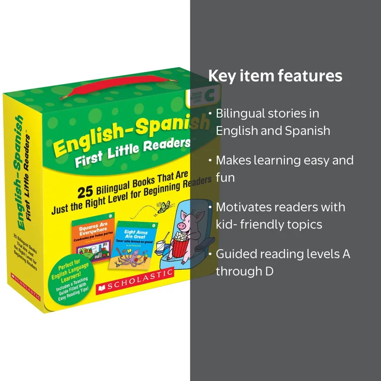 English-Spanish First Little Readers Parent Pack: Level C