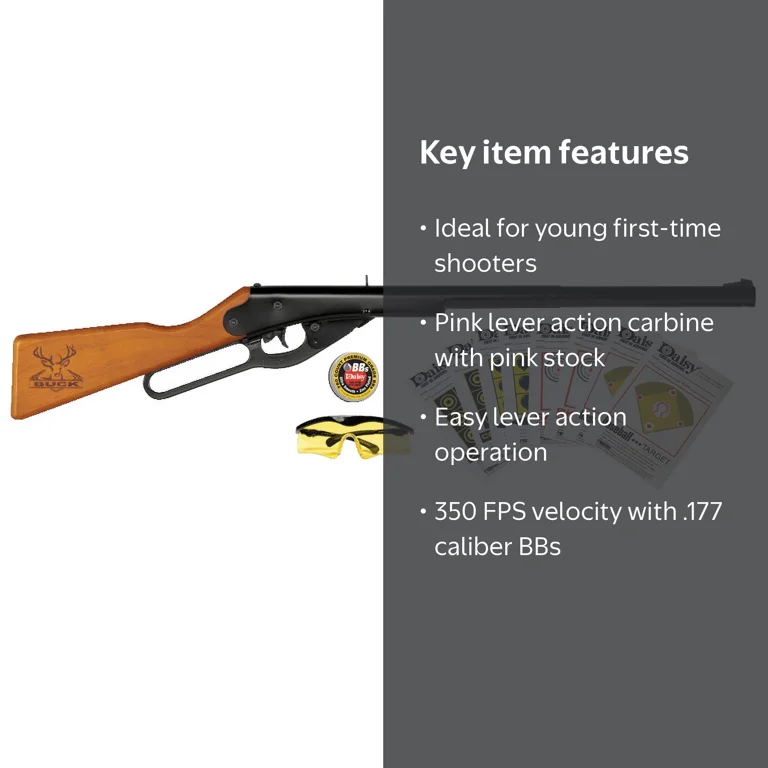 Daisy, Buck Kit, Daisy 994105-403 Buck Model, Pink - Walmart.com