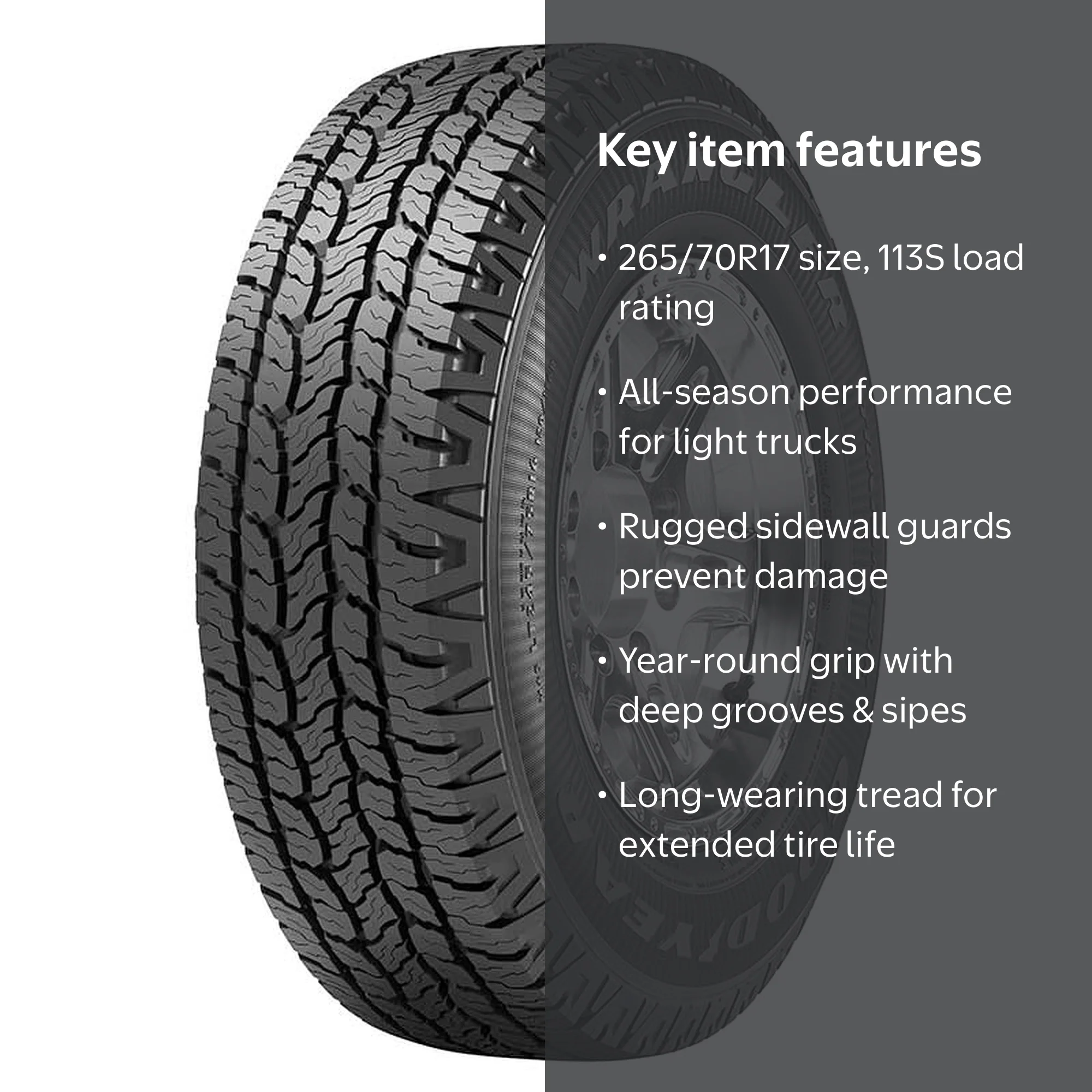 Goodyear Wrangler Trailmark All Season 265/70R17 113S Light Truck
