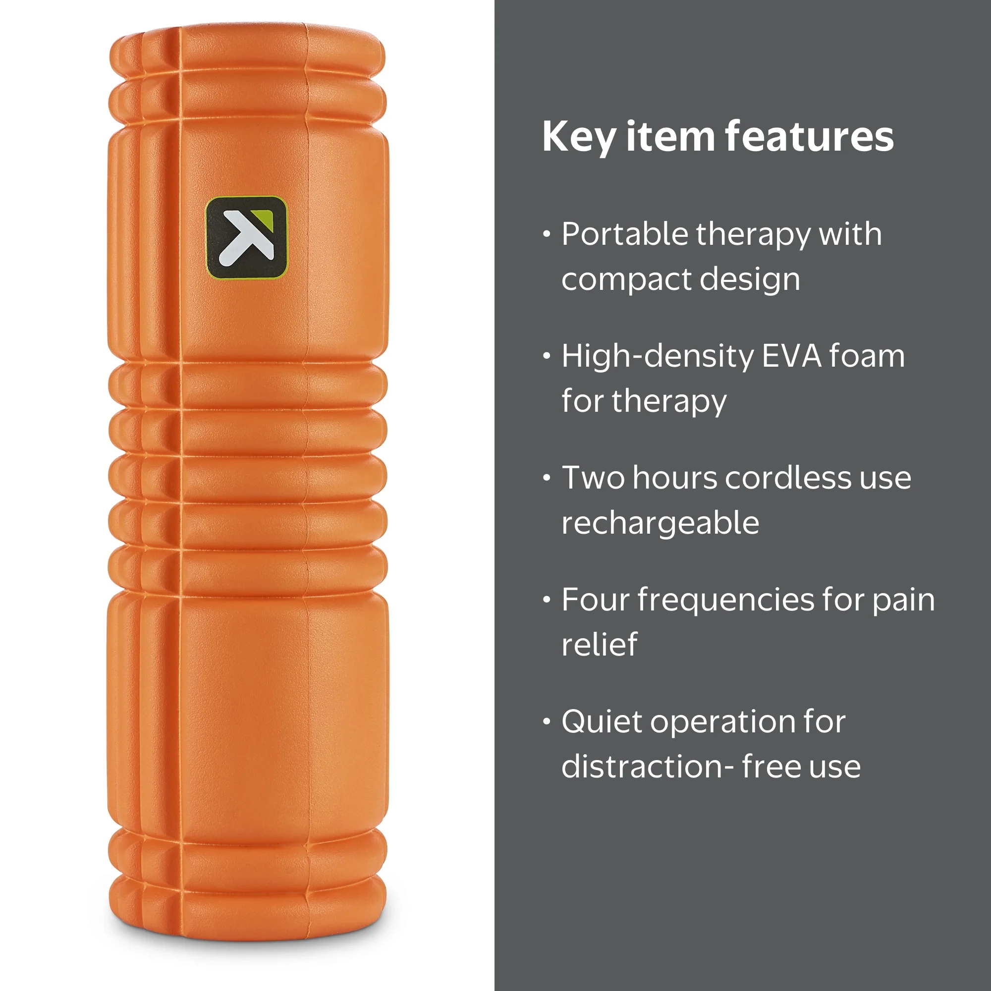 TriggerPoint, Foam Roller, GRID Vibe Plus, Vibrating, 12