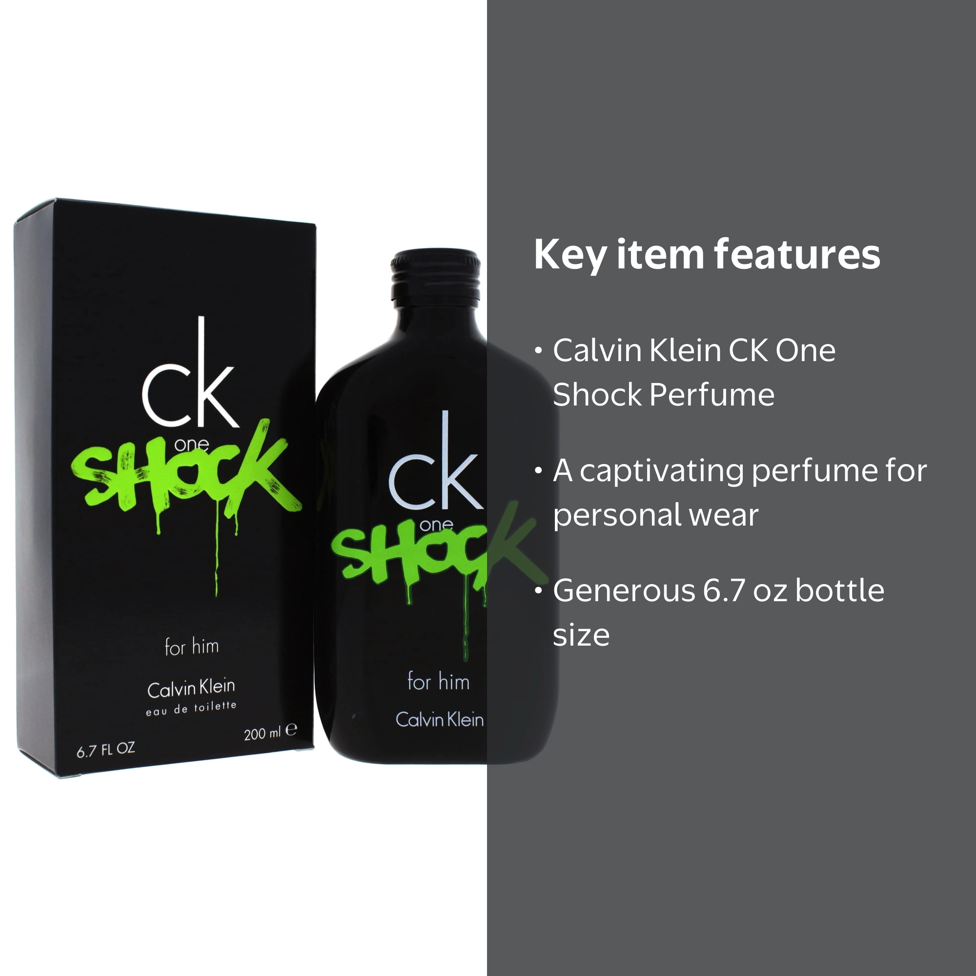 Calvin Klein Ck One Shock Perfume, 6.7 oz - Walmart.com