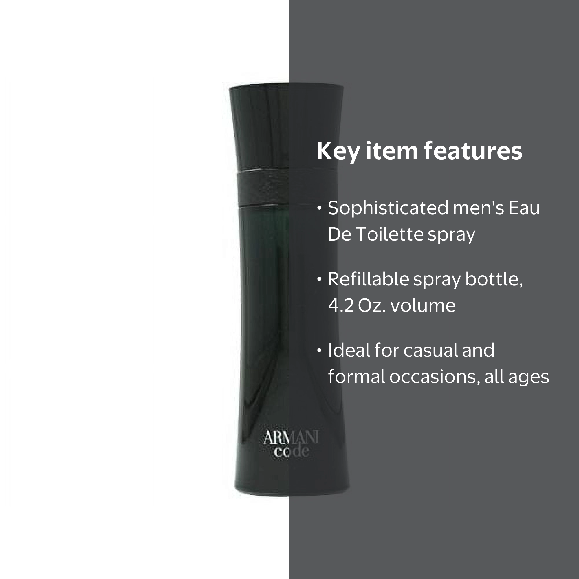 Giorgio Armani Armani Code Eau De Toilette Spray, 4.2 Oz