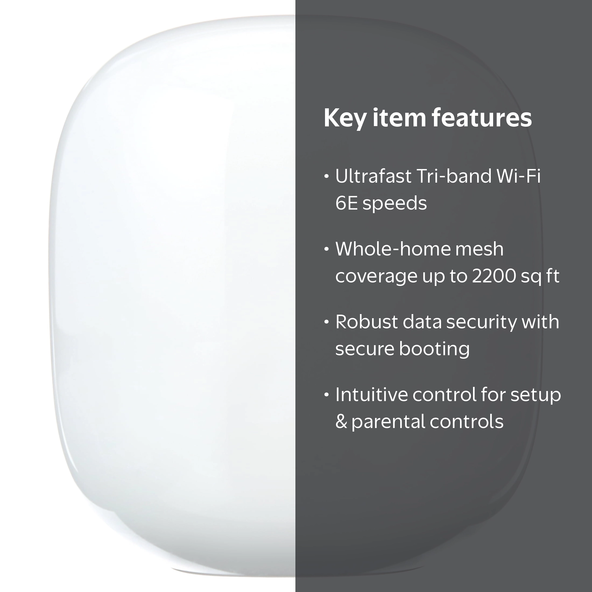 未開封)最後1点)Google Nest Wifi ルーター Google, Wifi Mesh Network, Tri-Band AX, Wifi 6e, 1 Pack - Walmart.com