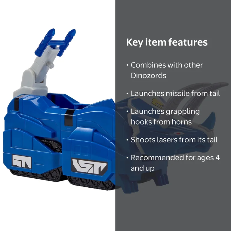 Mighty Morphin Power Rangers: Re-Ignition - Triceratops Combinable