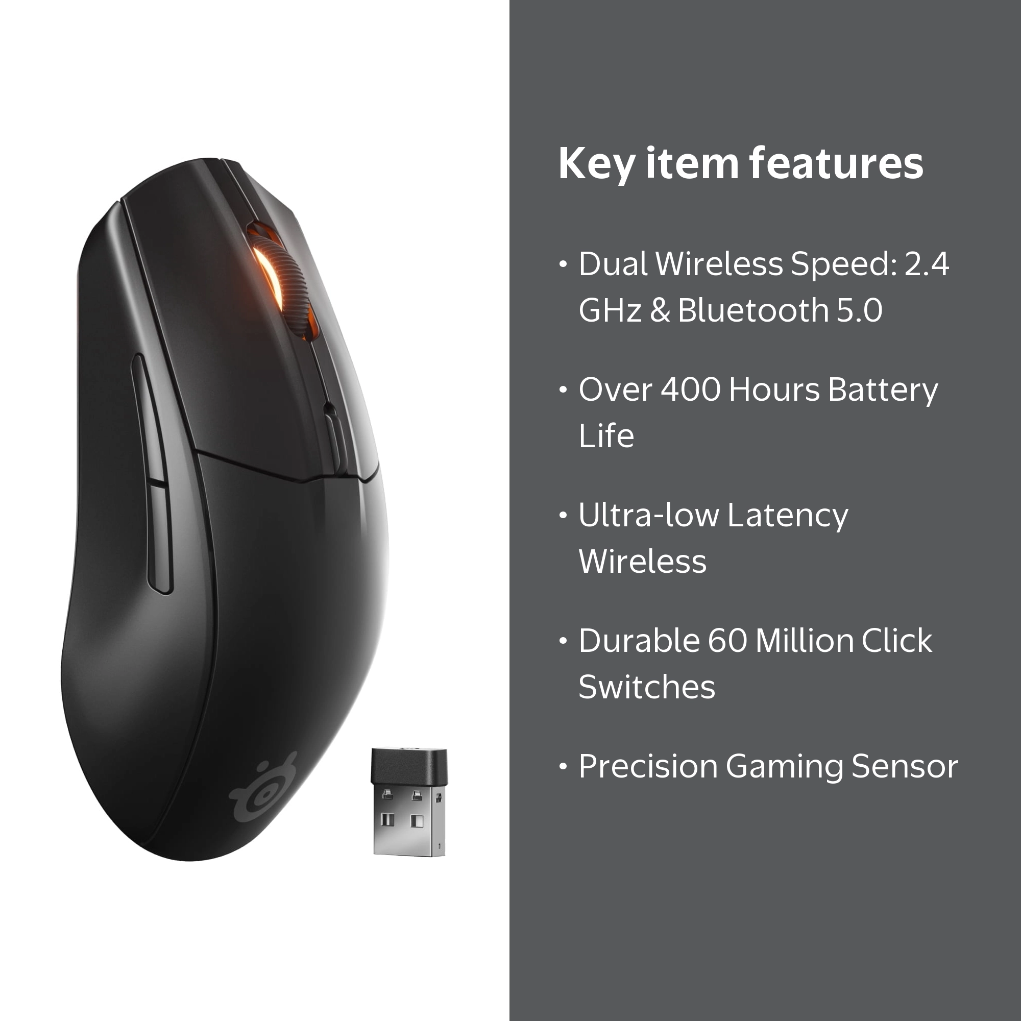 Rival 3 Wireless Gen 2 Black US: Computer Accessories - Walmart.com