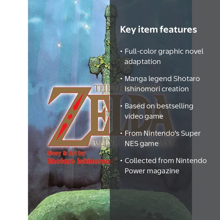 Shotaro Ishinomori, The Legend of Zelda: A Link to the Past, Book