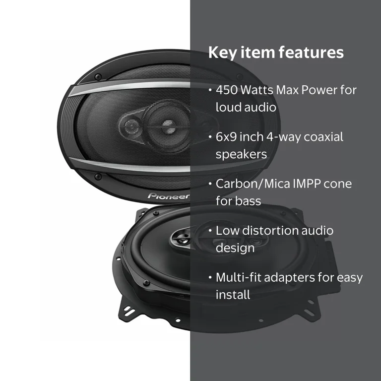 PIONEER TS-A6960F 450W MAX 6