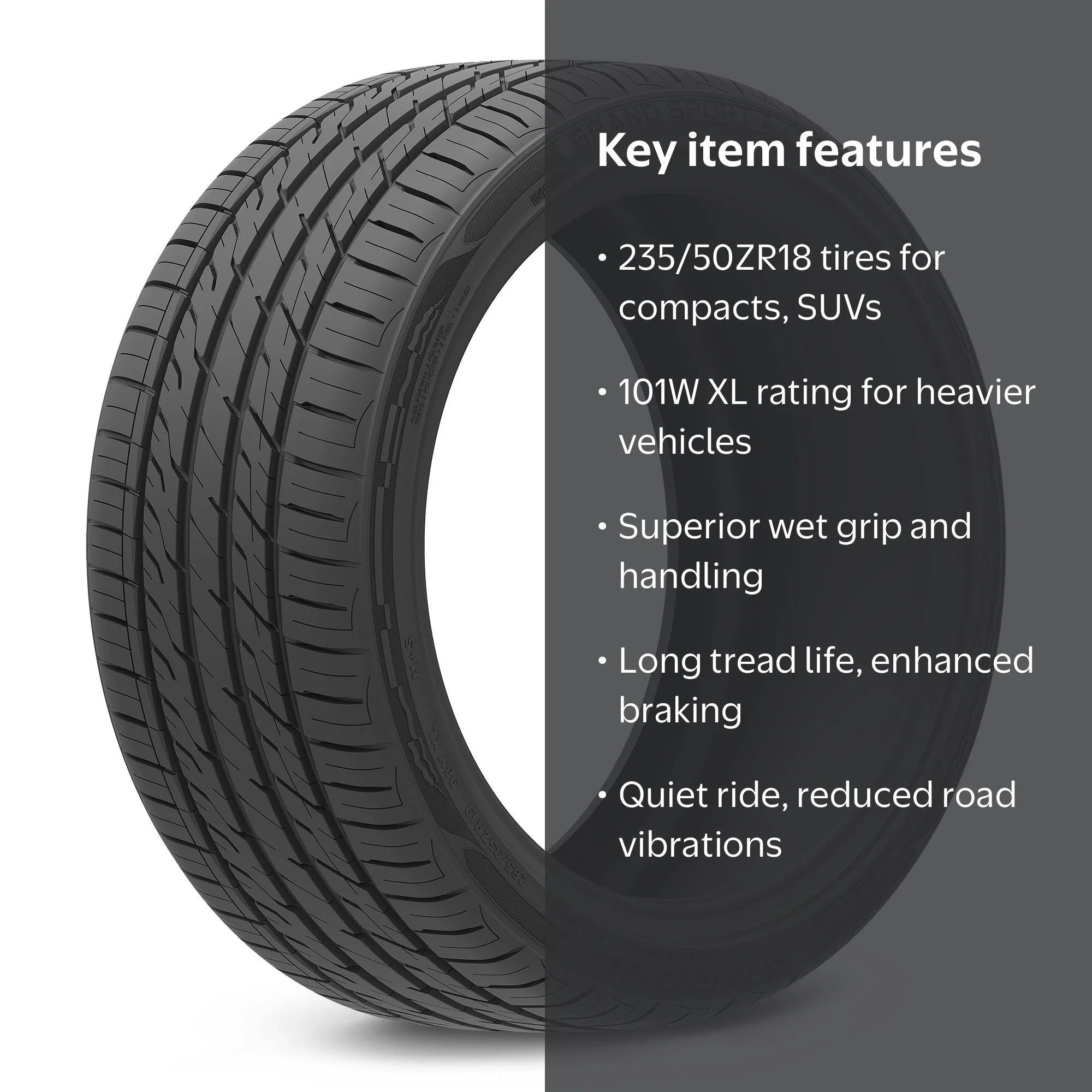 Arroyo Grand Sport AS 235/50R18 101W 500 A A High Performance All