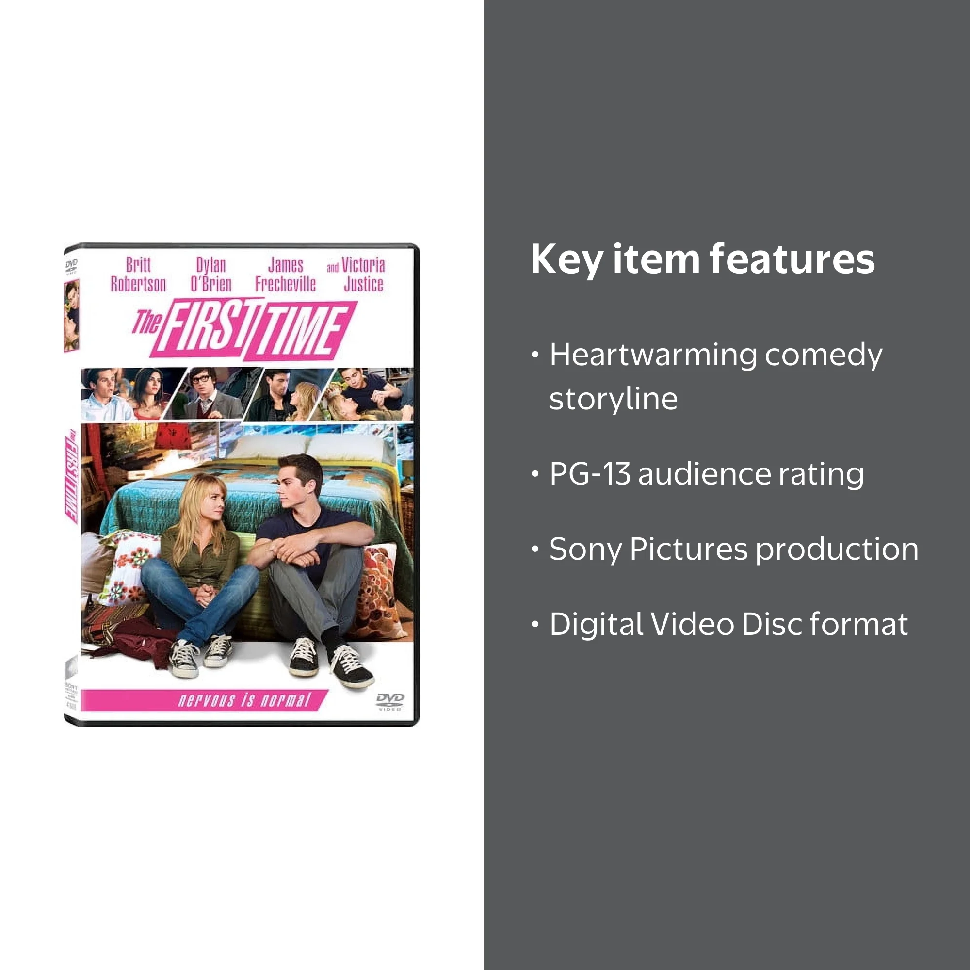 Sony Pictures - The First Time [DIGITAL VIDEO DISC] - Walmart.com