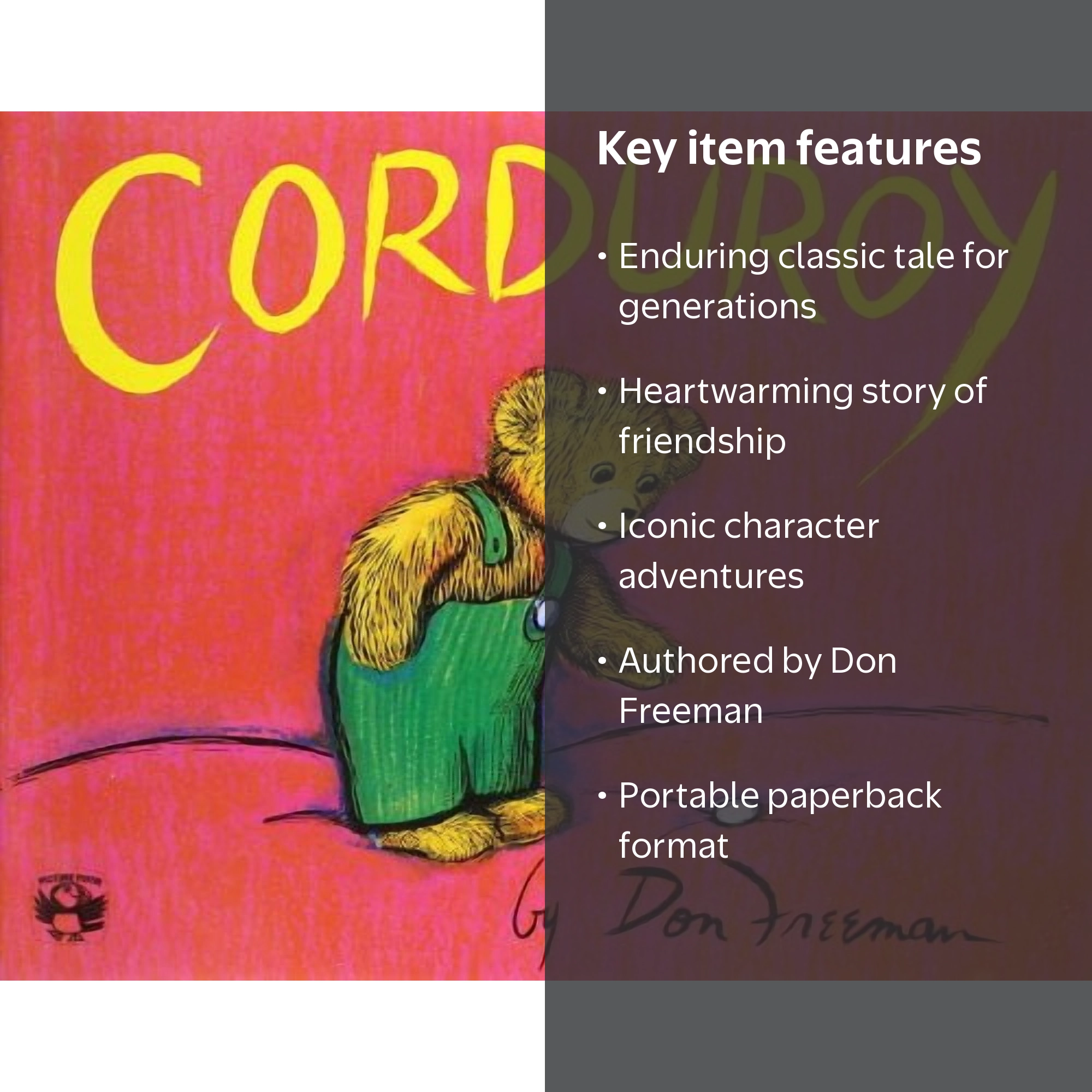 Corduroy (Paperback) - Walmart.com
