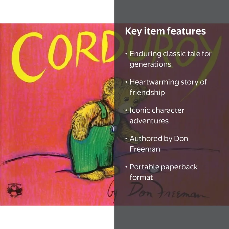 Corduroy (Paperback) - Walmart.com