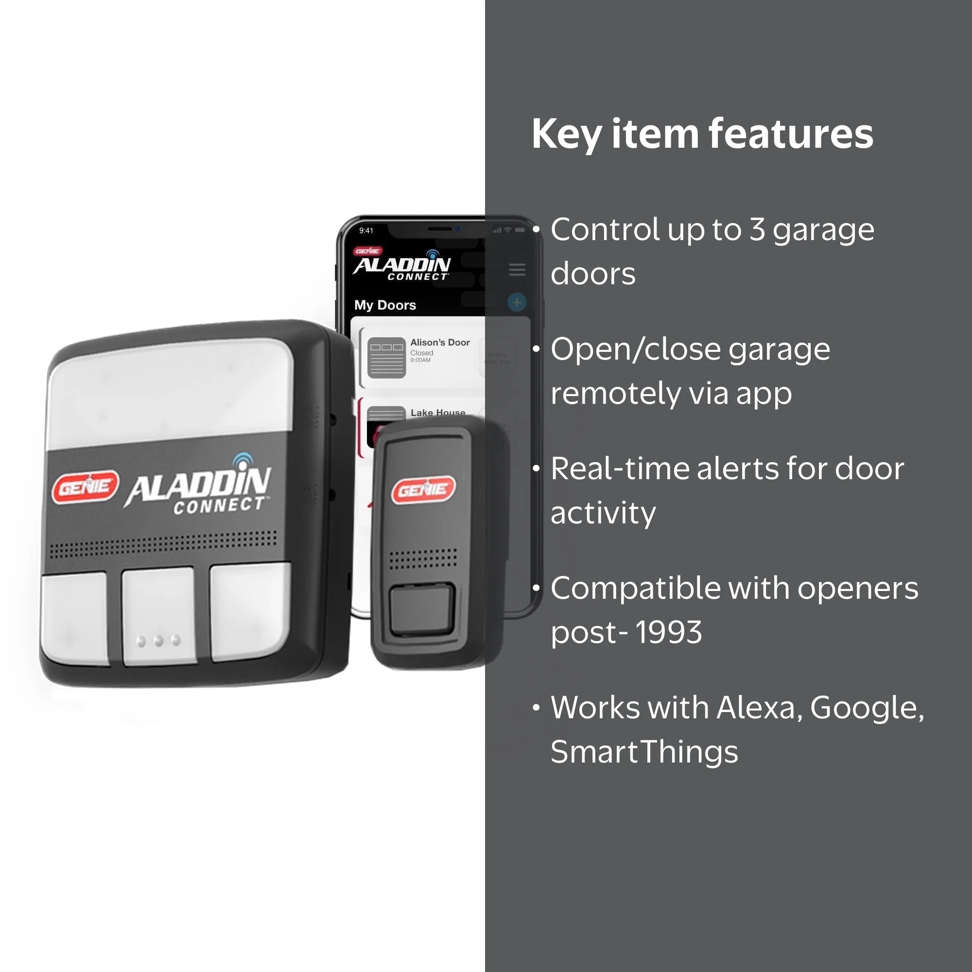 Aladdin Connect¬Æ Universal Garage Door Controller Retrofit-Kit