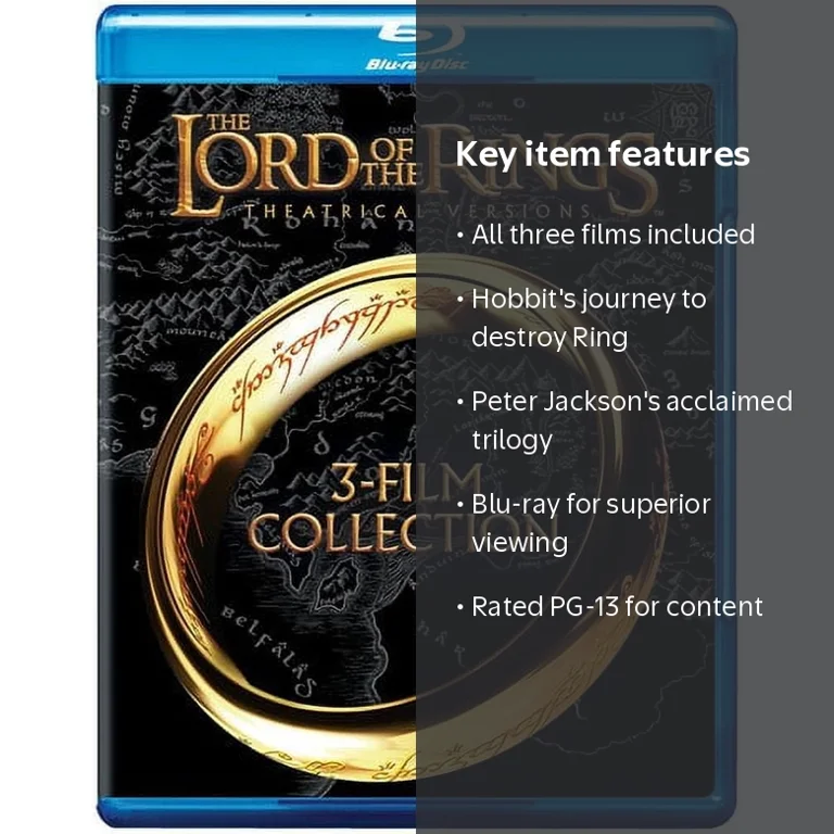 SDS, The Lord of the Rings, Theatrical Versions, 3-Film Collection