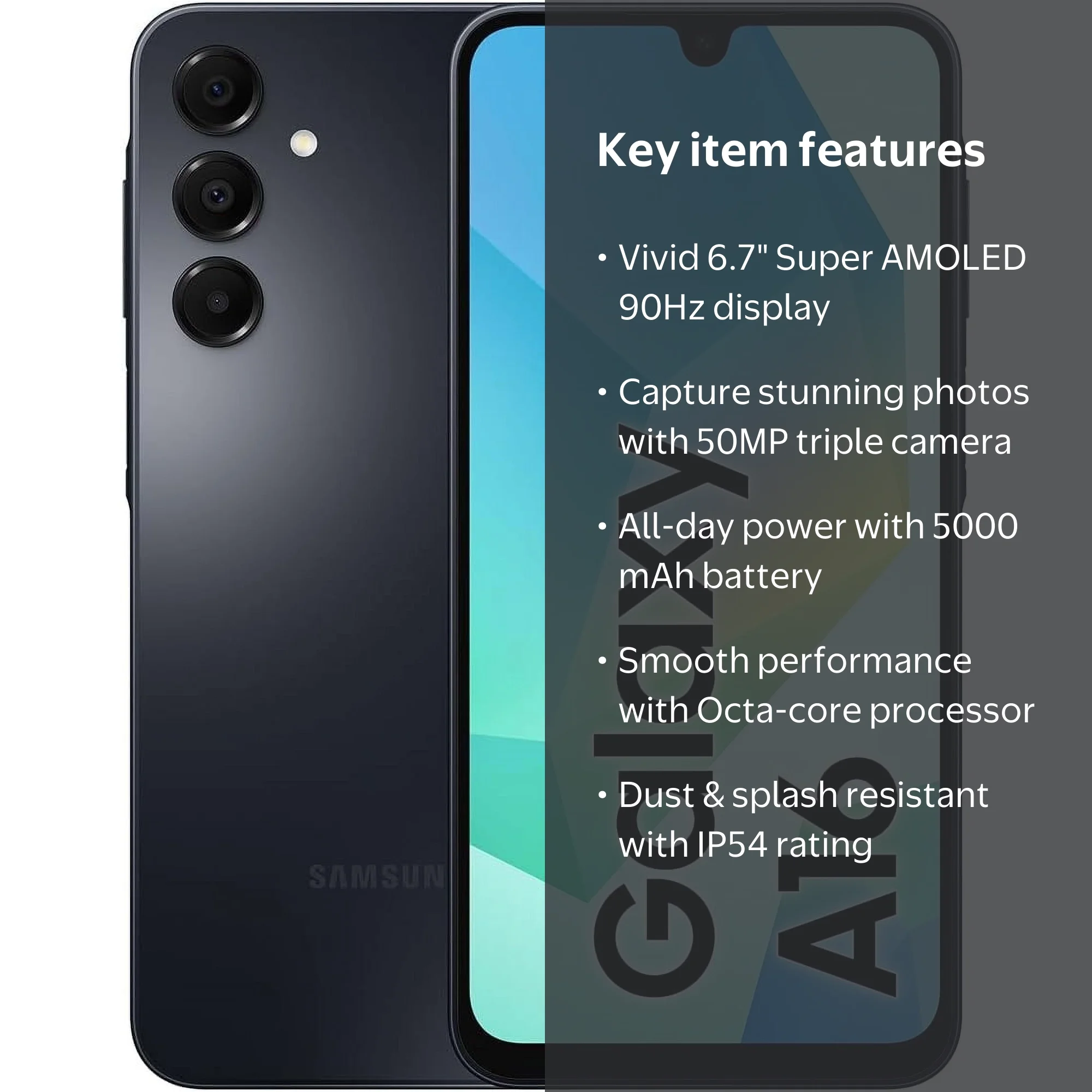 Samsung Galaxy A16 4G 128GB 4GB RAM | 6.7” AMOLED 90Hz Display