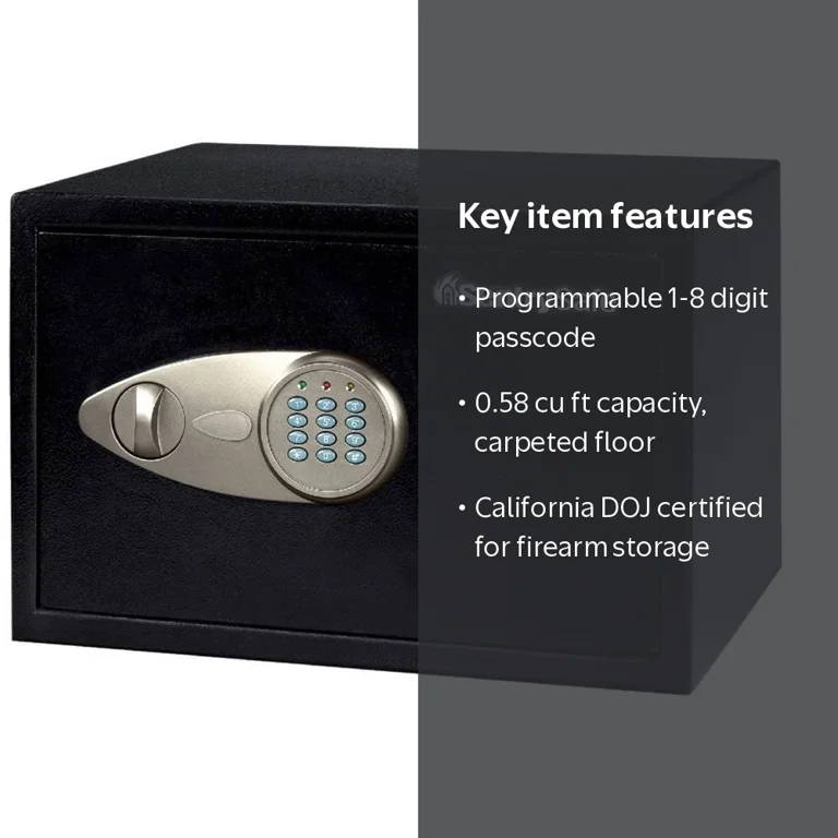 SentrySafe X055 Medium Security Safe with Digital Keypad 0.58 cu