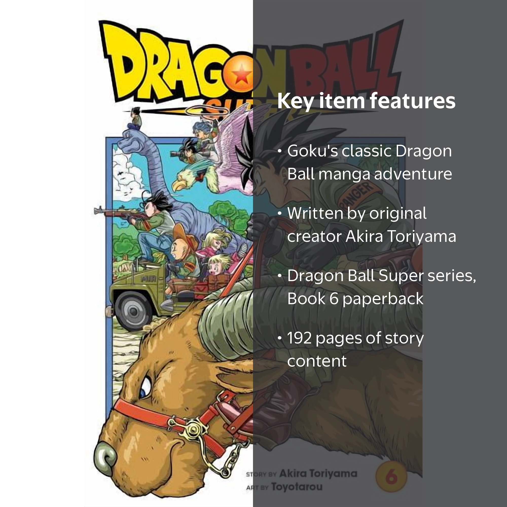 Dragon Ball Super Vol. 6: The Super Warriors Gather!, Book 6