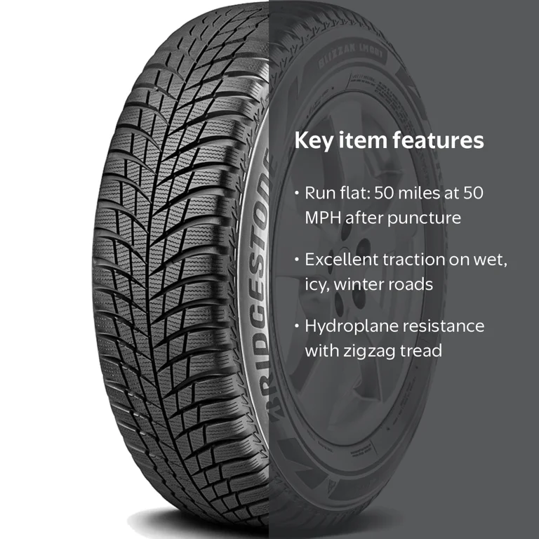 Bridgestone Blizzak LM001 RFT Winter 225/60R18 104H XL Passenger