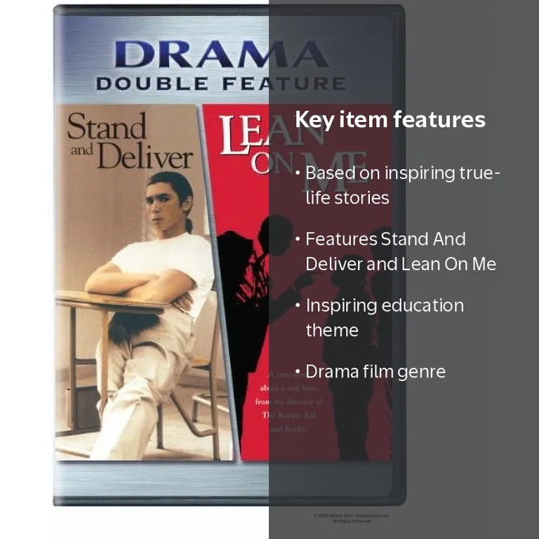 SDS, DVD, Stand and Deliver / Lean On Me, Drama, 2-Pack - Walmart.com SDS, DVD, Stand and Deliver / Lean On Me, Drama, 2-Pack - Walmart.com