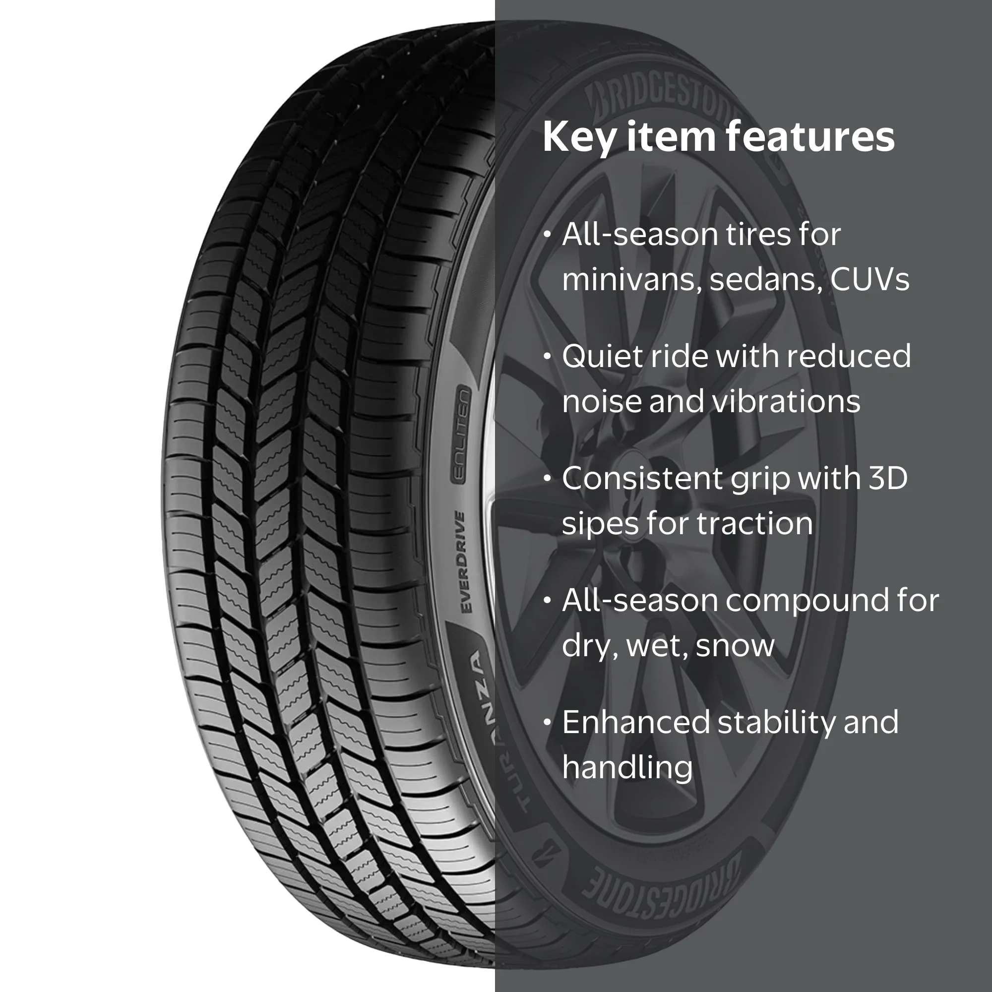 Bridgestone Turanza Everdrive All Season 225/55R17 97V SUV