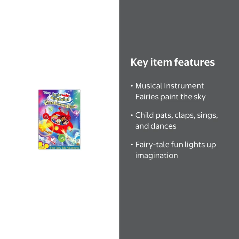 Walt Disney Video: Flight of the Instrument Fairies - Kids