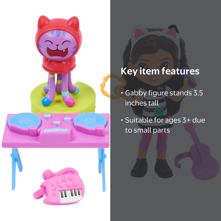Gabby et la Maison Magique - Gabby Dollhouse - PACK 2 FIGURINES ET ACCESSOIRES