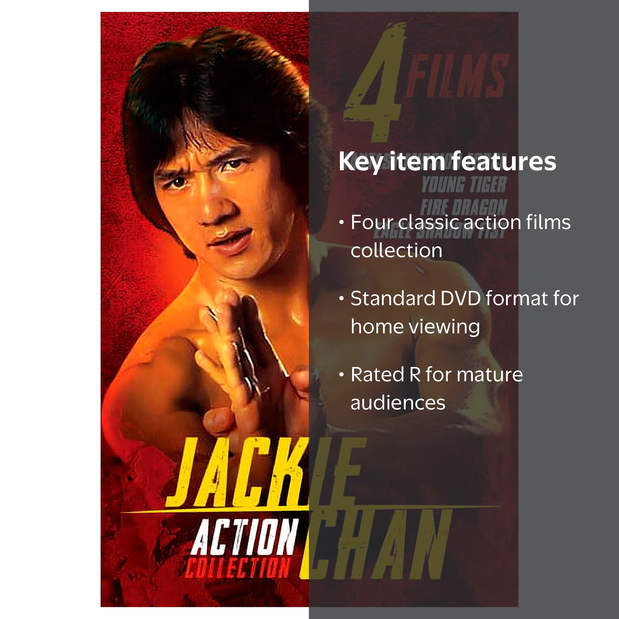 Jackie Chan Action Collection: 4 Films (DVD), Mill Creek, Action
