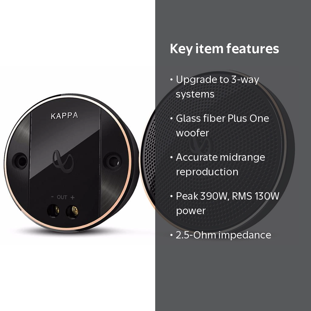 Infinity, Midrange Speakers, 2