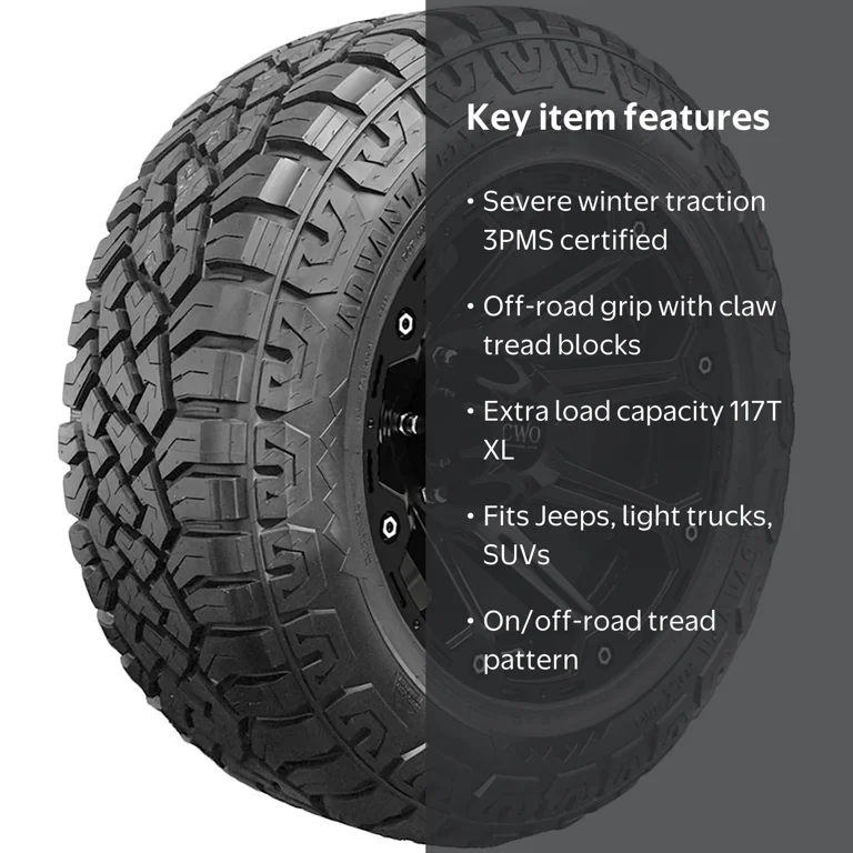 Advanta RTX-850 Rugged Terrain 275/55R20 117T XL Light Truck Tire