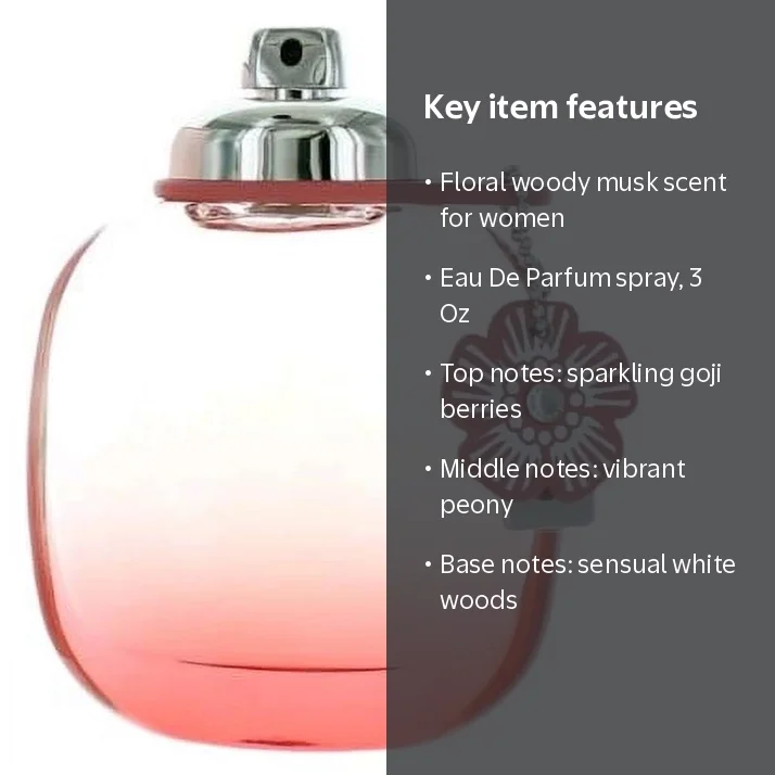 Coach, Floral Blush Eau De Parfum Spray, 3 Oz, Perfume for Women