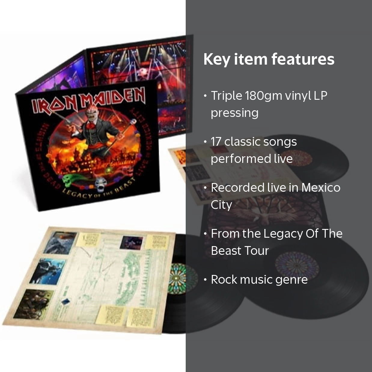 Iron Maiden - Night Of The Dead, Legacy Of The Beast: Live In