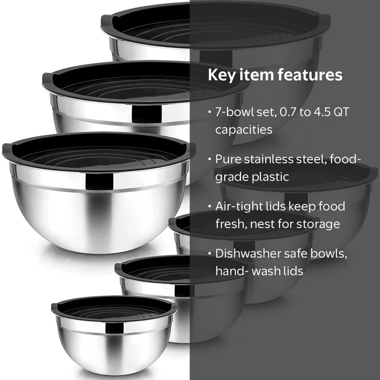 Can You Store Food in Stainless Steel Mixing Bowls in the Refrigerator?