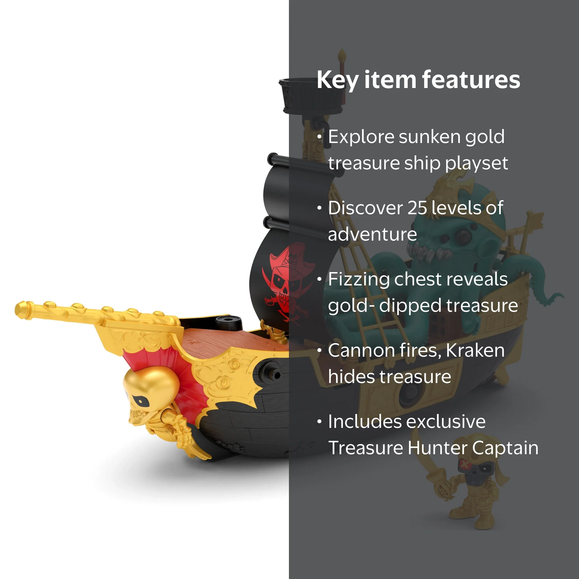 Treasure X Action Adventure Sunken Gold Real Gold Dipped Treasure