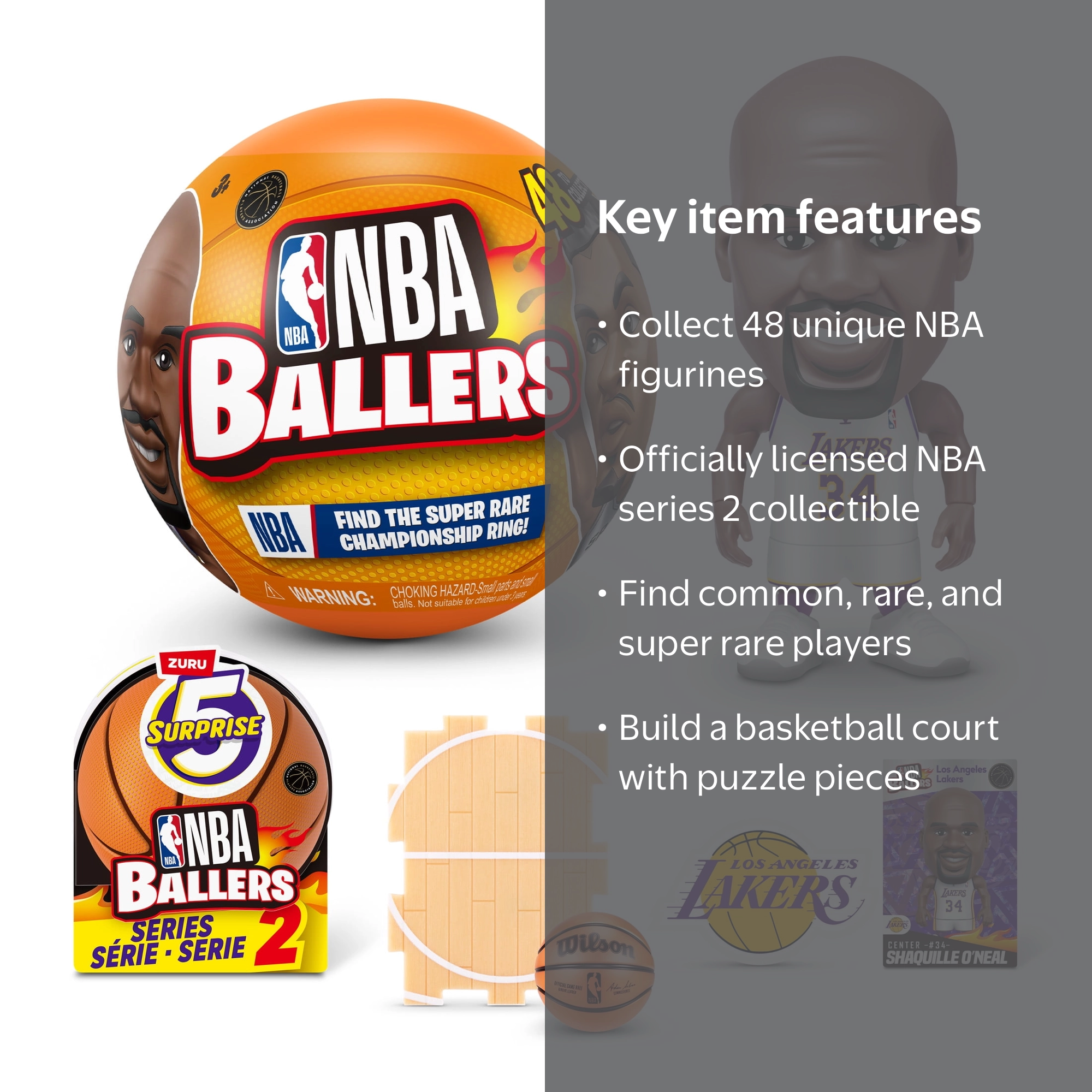2セット！NBA BALLERS SERIES2 SURPRISE5 計8個 5 Surprise NBA Ballers serie 2 🏀 Colección oficial de la NBA: más