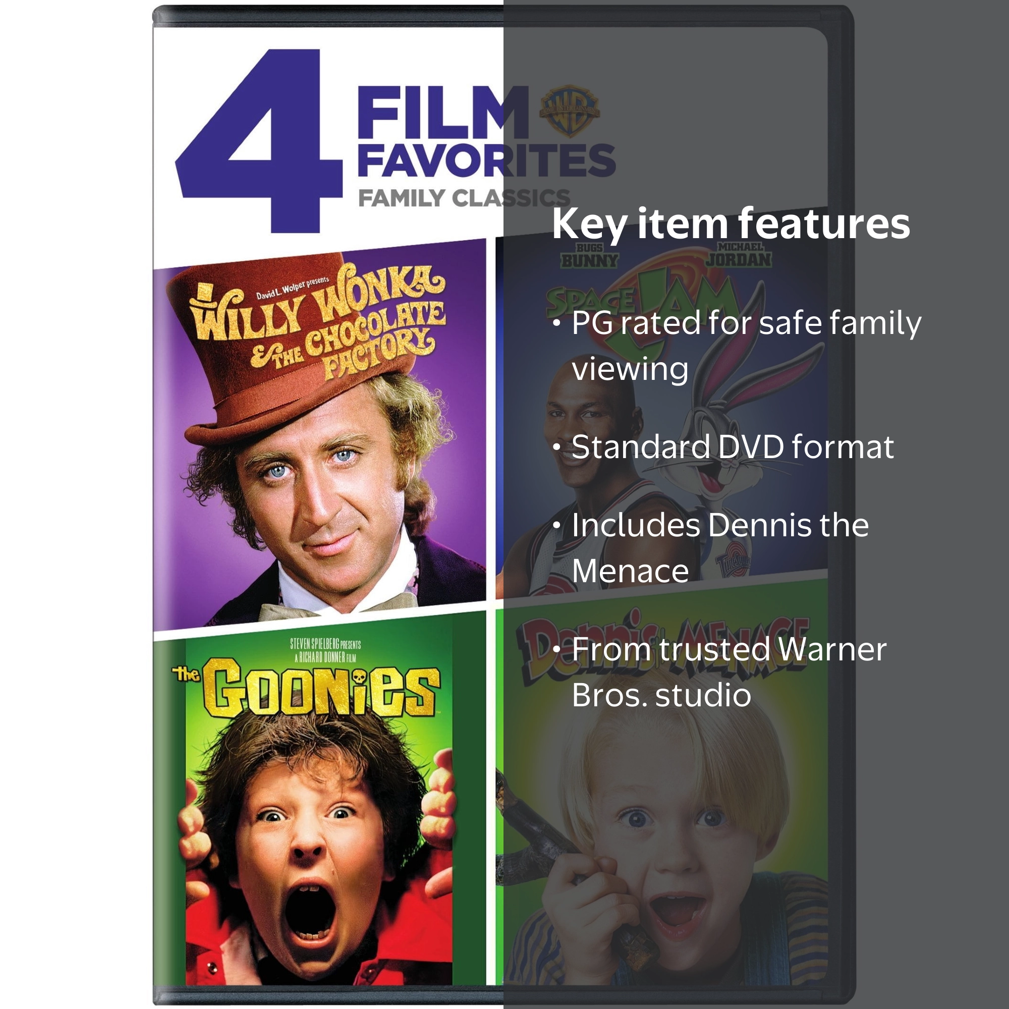 4 Film Favorites: Family Classics [DVD] - Walmart.com