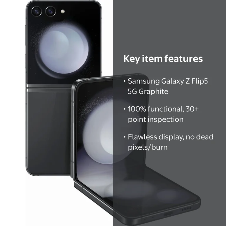 Samsung Galaxy Z Flip5 5G, 256GB, US Model, Unlocked Cell Phone