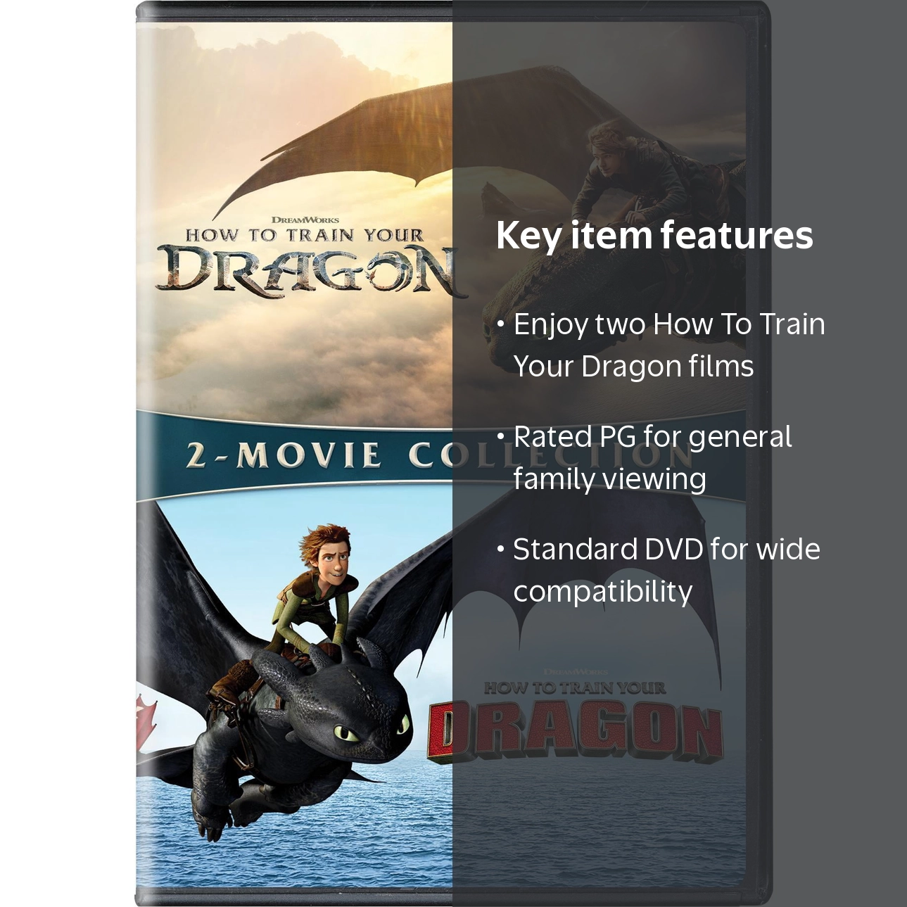 SDS, How To Train Your Dragon 2-Movie Collection, Family DVD