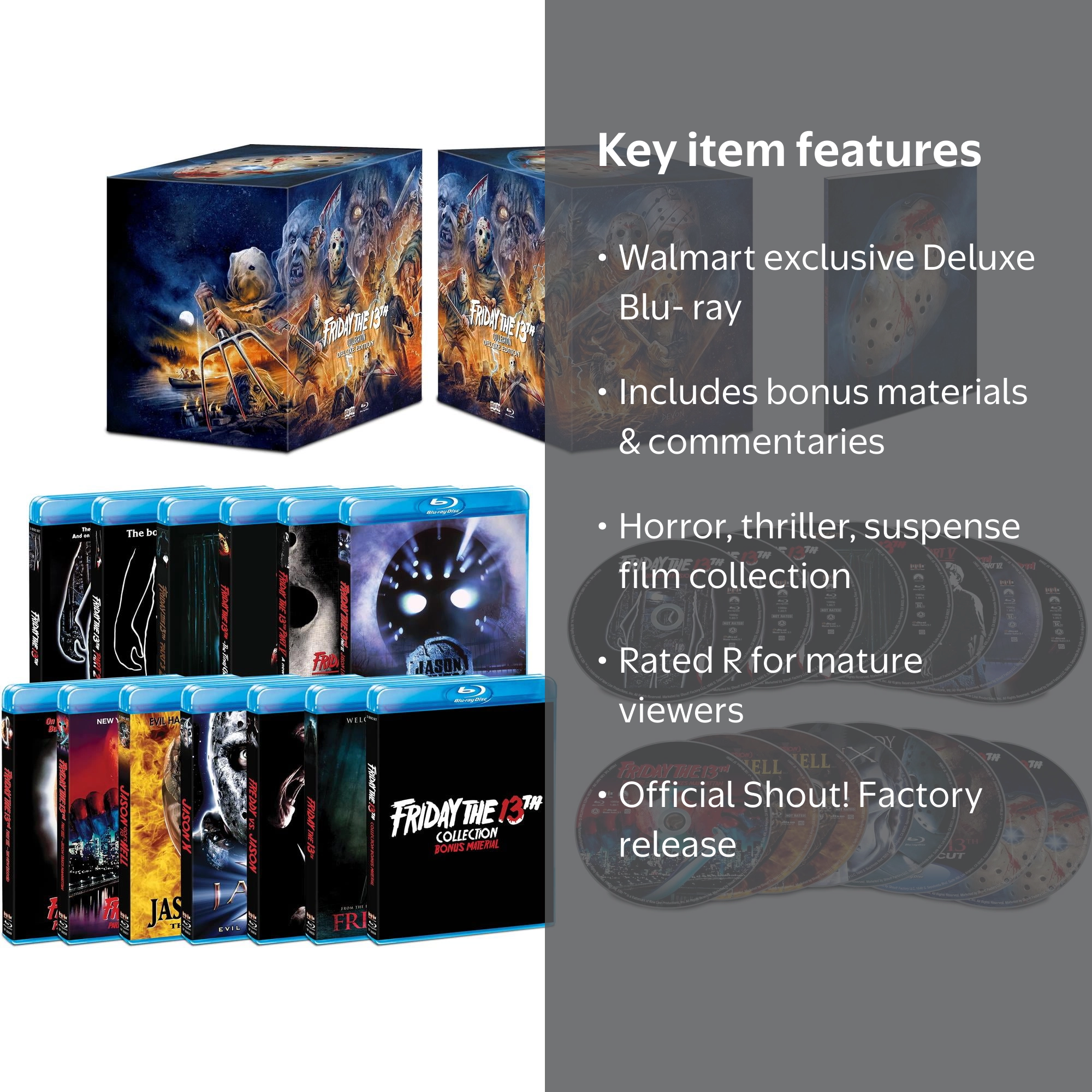 Friday the 13th Collection (Walmart Exclusive) (Deluxe Edition