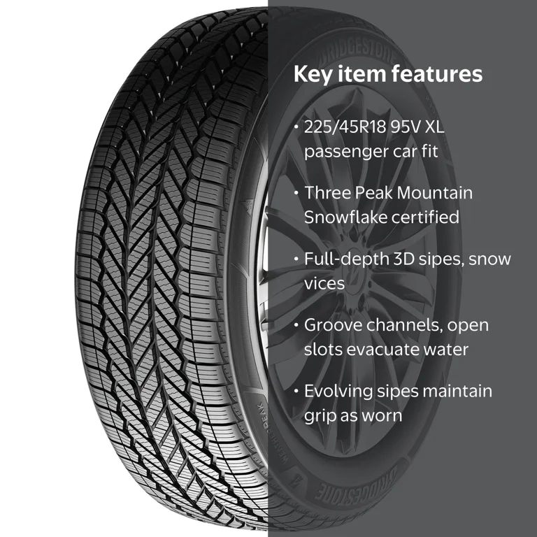 Bridgestone Weatherpeak All Weather 225/45R18 95V XL Passenger