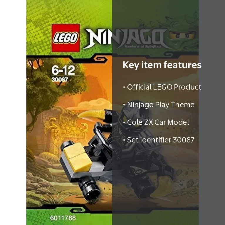 LEGO Ninjago Cole ZX Car 30087 - Walmart.com