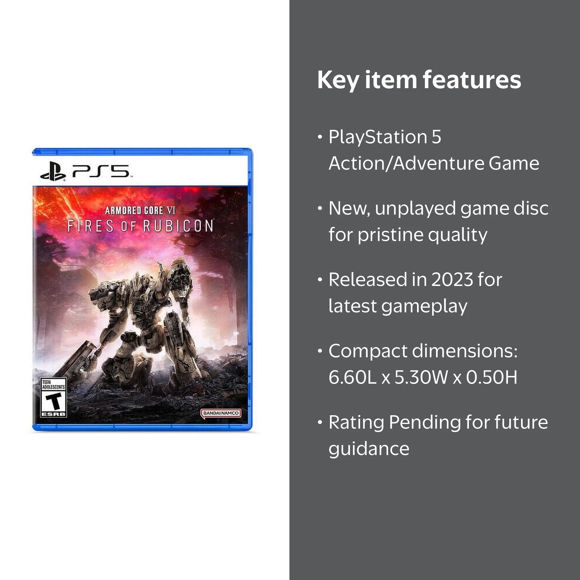 Bandai Namco's Armored Core VI: Fires of Rubicon - New Action