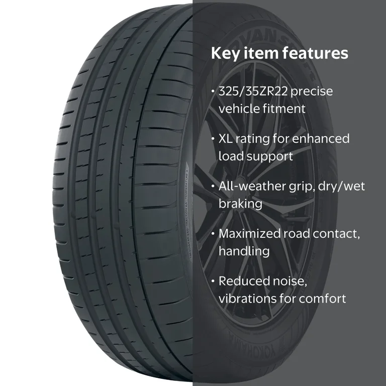 Yokohama Advan Sport V107D UHP 325/35ZR22 114Y XL, Ultra-High